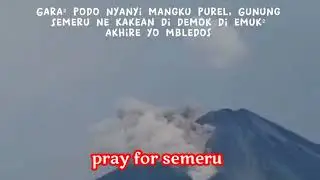 pray for semeru
