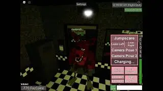New nighttime golden Freddy animations and new foxy sprint ability