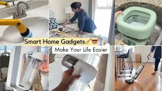 SMART HOUSEHOLD GADGETS TO MAKE YOUR LIFE EASIER🧹🧽🧺