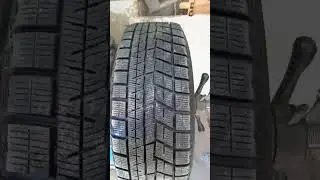 только у нас зимнию сняли зиму одели переобулась на лето))))
