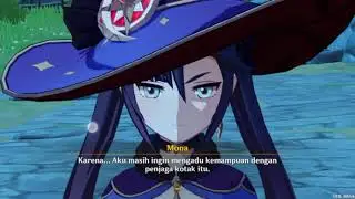 Keluar dari Liyue Harbor /question mona  Genshin impact