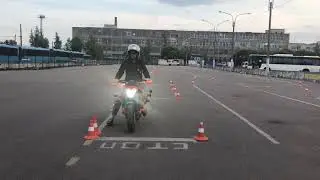 Упражнение №2 «Остановка для безопасной посадки или высадки пассажиров» Категория А. Санкт-Петербург