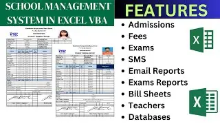 How to Develop School Management System in MS Excel VBA