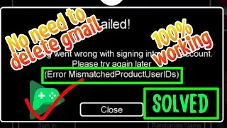 How to sign in among us airship? (Error MismatchedProductUserIDs) solved ✅
