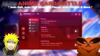 Anime Card Battle Roblox SCRIPT | Best SCRIPT | "Demonic HUB V2" | Auto Roll, Auto Fight & More...