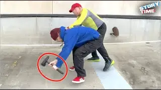 Skater VS Man with Axe! | StoryTime with Spencer Ep. 3