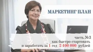 Маркетинг-план. Часть3. Бонус Быстрый Старт