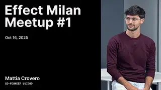 Effect + Next.js: Managed Runtimes, Middleware, DX Improvements | Mattia Crovero | Effect Milan 2025