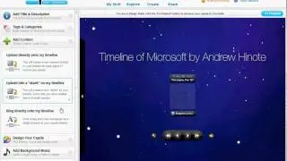 Create a Timeline Using Capzles