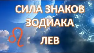 ЛЕВ ♌️| Cила знаков Зодиака