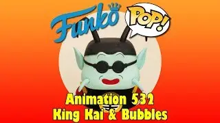 Dragon Ball Z King Kai & Bubbles Funko Pop unboxing (Animation 532)