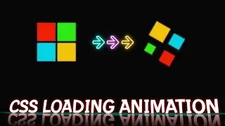 CSS Loading Animation Effects | CSS Animation Tutorial | Loader Animation | Css 3d Loader