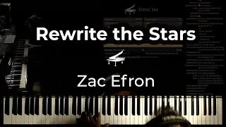 Rewrite The Stars (Zac Efron) - Live Piano Cover