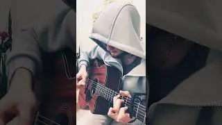 Гитарист сходу подобрал песню Амбрелла 🫨🎸🔥 #гитара #guitar #фингерстайл
