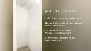 How To Use Watertite to Waterproof Your Basement