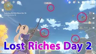 Coop Puzzle Solo and Special Treasure | Genshin Impact Lost Riches Day 2