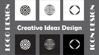 Modern Logo Idea Design using Ellipse Tool || Designing & Fun