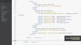 009 Javascript Project Program a Tip Calculator  Tutorial