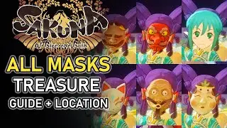 All Treasure Mask Locations (+ Timestamps) | SAKUNA OF RICE AND RUIN