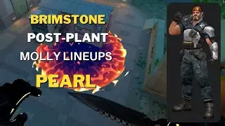 BRIMSTONE MOLLY LINEUPS PEARL GUIDE - VALORANT