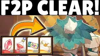 FLAMING GOLEM Heroic Gauntlet F2P Clear Guide! AFK Journey