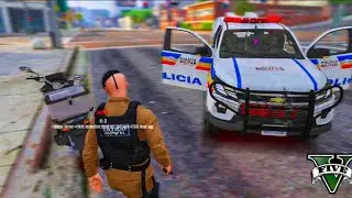 TÁTICO MÓVEL E GEPAR FUGA EM DIVINÓPOLIS MG - GTA RP