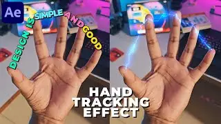 Hand Text Tracking Effect in After Effects - After Effects Tutorial
