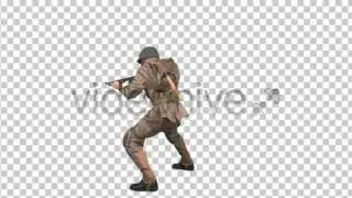 Stock Footage - American Soldier 1 Out Shot Down | VideoHive