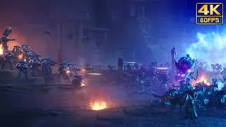 SPACE MARINE 2 - Ultramarines vs Tzeentch Cinematic @ 4K 60ᶠᵖˢ ✔