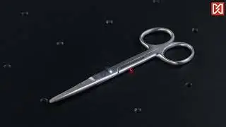 Medical Scissors Marking - Fiber Laser