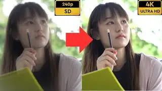 How to Upscale Low-Quality Cartoon Videos to 8K with Free AI|Cartoon Video Editing Guide
