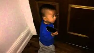 Bishal's first walk
