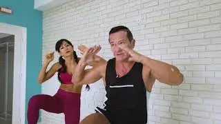 ФИТНЕС ДОМА. Кардио 1 час   для красивого тела.