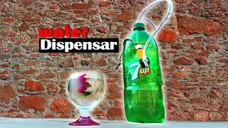How to make A Mini water dispenser From Plastic Bottle | Smart Solutions.