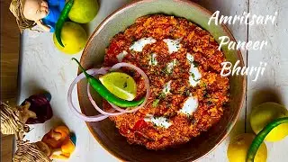 Amritsari Paneer Bhurji | अमृतसरी ढाबे ज़ैसी पनीर भुर्जी | spicy Paneer recipe
