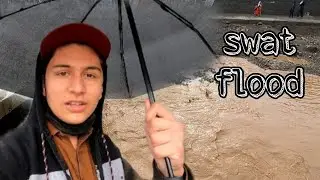FlooD in SwaT & village life | heavy rain 🌧️ ☔ Swat Flood 2024 .| #eidspecial#swatvalley