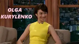 Olga Kurylenko is very flirty and sexy with Craig Ferguso