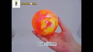 100mm Rainbow Super High Bouncing TPU ball