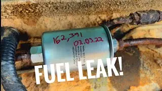 Tahoe Fuel Leak - Fuel Filter Change / Leak Fix