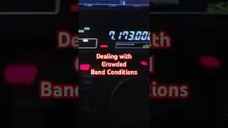 Dealing with Crowded Band Conditions #hamradio #hf #ssb #interference