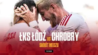 1. LIGA: ŁKS ŁÓDŹ - CHROBRY GŁOGÓW, CO ZA SHOW! 3 GOLE W 5 MINUT | SKRÓT | SEZON 2024/25