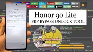 Honor 90 Lite (CRT-NX1)  FRP bypass Unlock tool