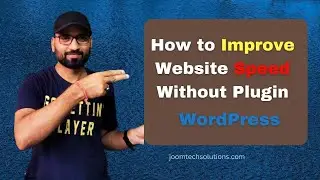 #15 How to Improve Website Speed Without Plugin | WordPress Tutorial