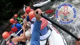 Rafting Broken Nose Rapid on the Middle Ocoee on a Weekday Morning!