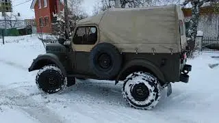 GAZ-69. Locking in the front axle. Replacement of main pairs.
