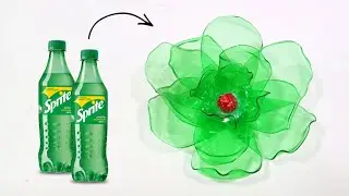 How To Make Beautiful Plastic Bottle Flower - Plastic Bottle Craft Ideas