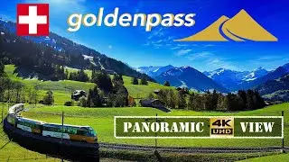 Golden Pass Route   Lucerne to Interlaken. Full Route view!!