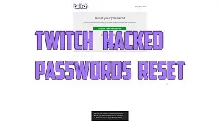 Twitch.TV Hacked Data Breach Password Change - Androidizen