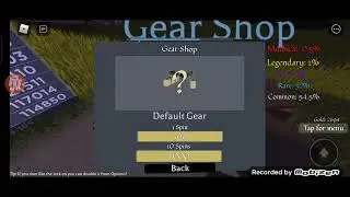 |Roblox Untitled Attack On Titan| Spending all my gold to try and get the Mythical Gear.