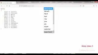 PHP associative Array using for loop